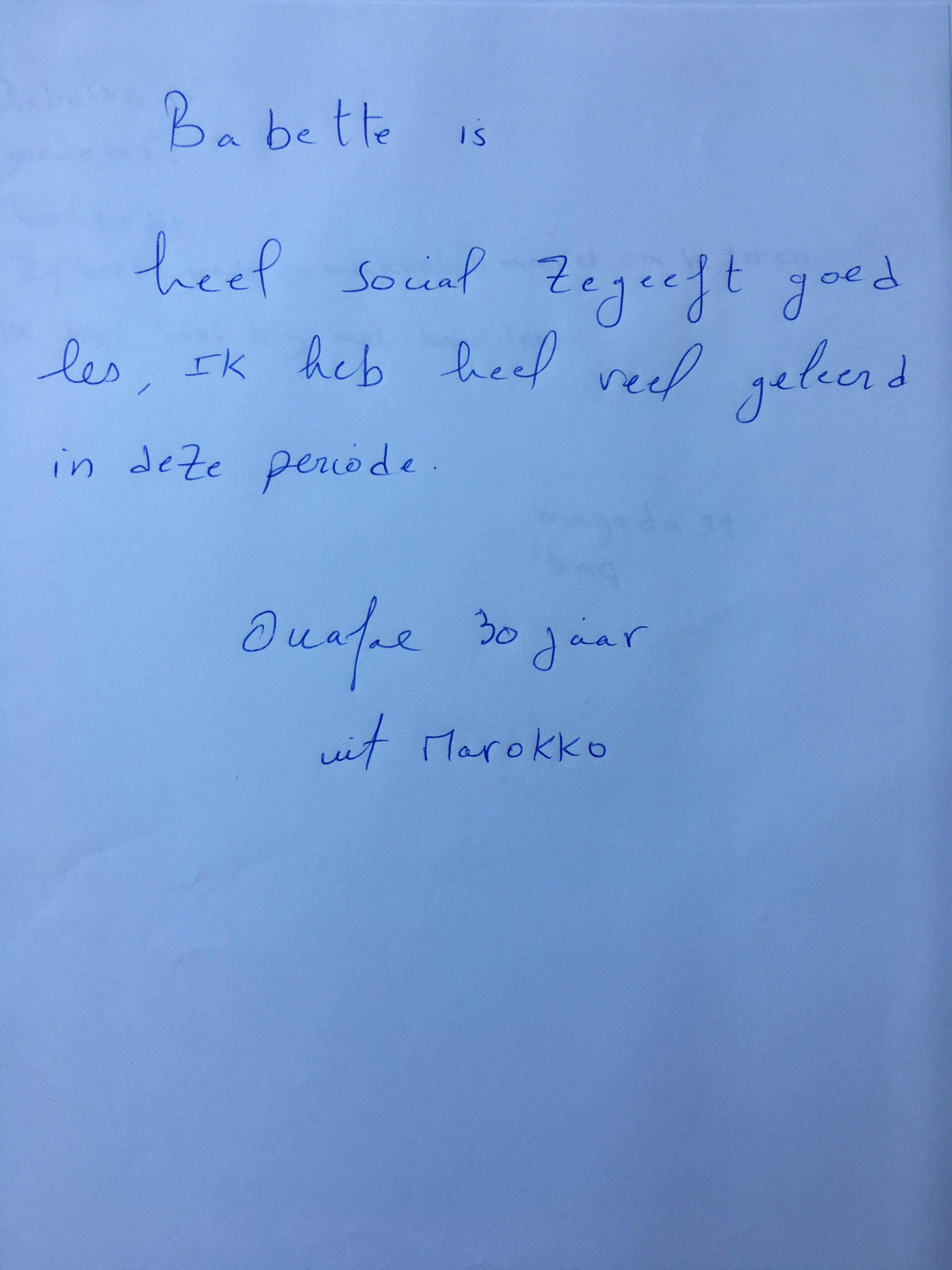 review geschreven Quafe